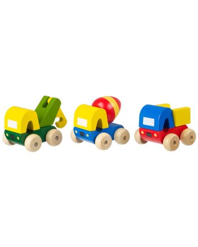 Set de joc Orange Tree Toys - Mașini de construcție, 3 piese - 2