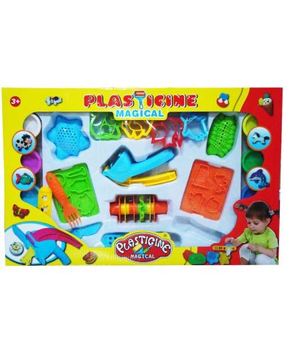Set joc Raya Toys - plastilină pentru modelare - 1