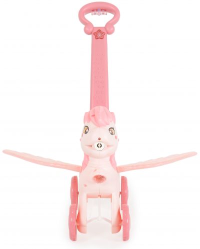 Jucărie cu bule de săpun Moni Toys - Ponei, Pink Wings - 2