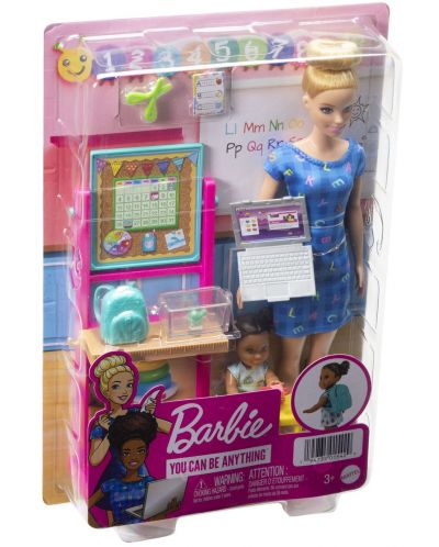 Barbie You can be anything - Profesor cu laptop - 7