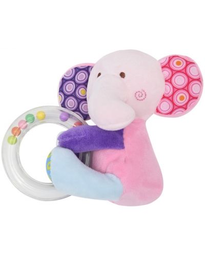 Jucărie cu inel Lorelli Toys - Pui de elefant - 1