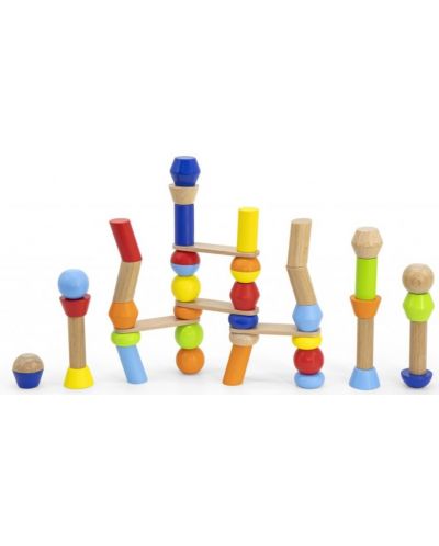 Set de joc Viga - Figuri de lemn pentru echilibrare - 3