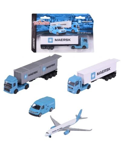 Set de joacă Majorette - Maersk, asortiment - 2