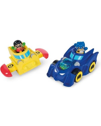 Set de jucării 3 în 1 Tomy Toomies - Batmobile, cu 2 figurine - 5