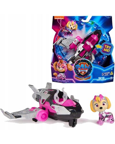 Spin Master Paw Patrol: The Mighty Movie - Sky cu vehicul - 1