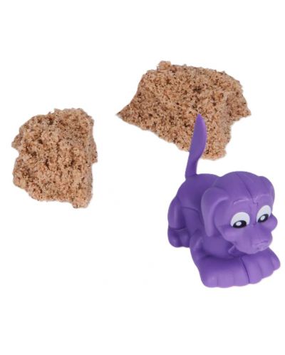 Set joc  Kinetic Sand - Nisip cinetic cu jucărie surpriză, sortiment - 6