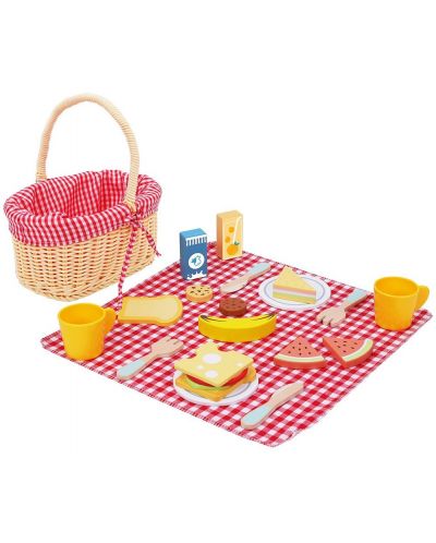Jucărie Tooky - Coș de picnic cu accesorii - 1