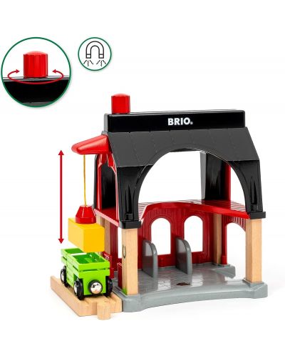 Set de jucării Brio World - Parc de joacă pentru animale - 3