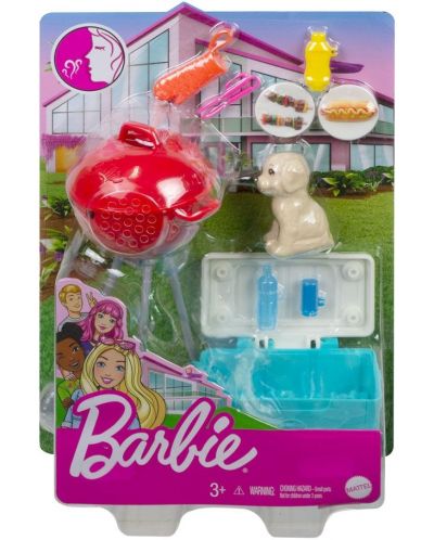 Set de joaca Mattel Barbie - Barbeque - 1