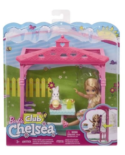Set de joaca Mattel Barbie - Chelsea cu accesorii, sortiment - 1