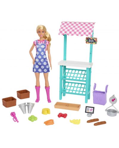 Set joc Barbie - Barbie cu o piață de fermieri - 2