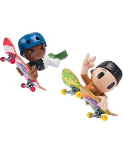 Set de joc Tech Deck SK8 Crew - Skateboard pentru degete cu figurine, albastru/negru - 3