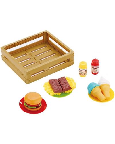 Raya Toys - Set de jucării Food Box Burger și înghețată - 1