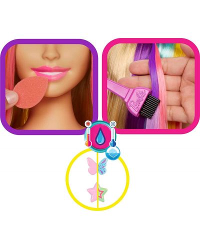Barbie Color Reveal Play Set - Manechin de păr, cu accesorii - 6