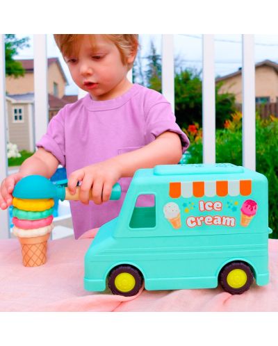 Set de joc Battat - Camion de înghețată cu accesorii - 5