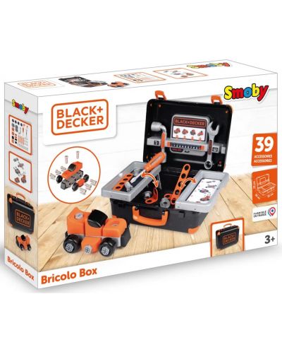 Smoby Set de joacă Black & Decker - Cutia de scule - 2