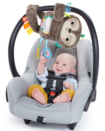 Jucărie pentru cărucior Bright Starts - Prietenul călător Leneș Slingin' Sloth - 5