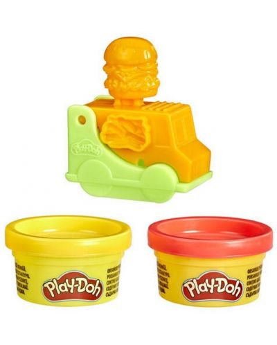 Set de joaca  Play-Doh Kitchen - Rulotă alimentară, sortiment - 3