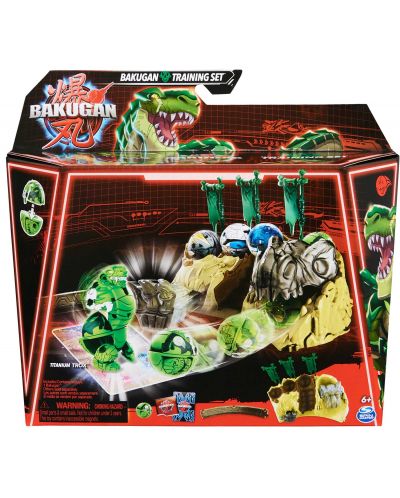 Set de antrenament pentru joc  Bakugan - Titanium Trox - 1