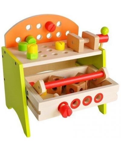 Set de joaca Kruzzel - Atelier pentru copii masini de constructie - 1