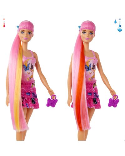 Set de joacă Barbie Color Reveal - Totally Denim, asortiment - 5