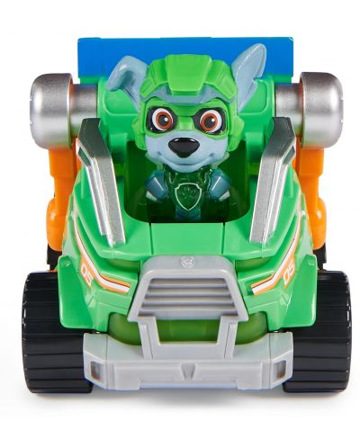 Spin Master Paw Patrol: The Mighty Movie - Rocky cu vehicul - 3