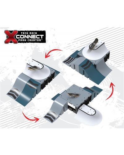 Set de joc Tech Deck - Rampe X-Connect pentru skateboard - 8