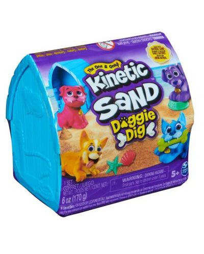 Set joc  Kinetic Sand - Nisip cinetic cu jucărie surpriză, sortiment - 1