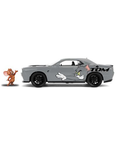 Jada Toys - Tom și Jerry, Mașină 2015 Dodge Challenger, 1:24 - 3