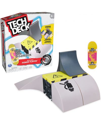Spin Master Tech Deck - Skate Ramp și Fingerboard, înaltă tensiune - 1