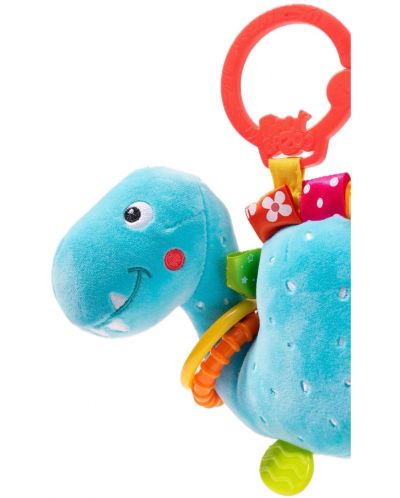 Jucărie pentru cărucior Bali Bazoo - Dinosaur albastru - 6