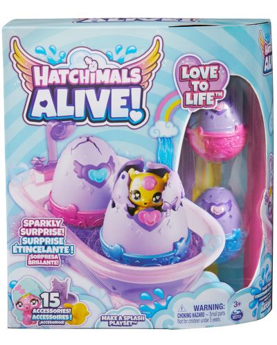 Set joc Hatchimals Alive! - Cadă cu figurine - 1