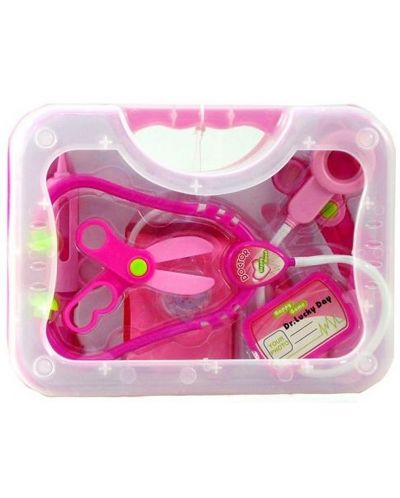 Raya Toys Play Doctor Set - În valiză, roz - 1
