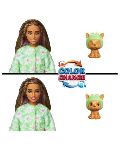 Set joc  Barbie Cutie Reveal - Un câine îmbrăcat în mănușă, cu 10 surprize - 5