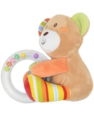Jucărie cu inel Lorelli Toys - Urs - 1