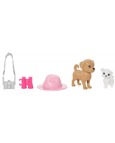 Set joc  Barbie - Barbie si Stacey cu catelusi si accesorii - 5