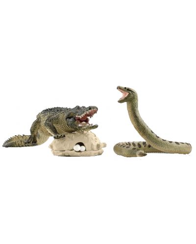 Set joc  Schleich Wild Life - Reptile de mlaștină periculoase - 2