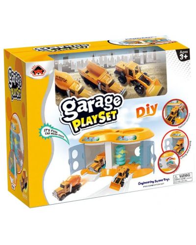 Set de jucării Felyx Toys - Mașină de spălat mașini Fettling Car Wash - 1