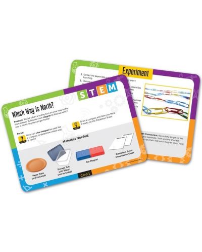 Set joc Learning Resources - STEM, Magneți, 24 buc - 2