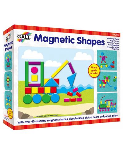 Set de joaca Galt Toys - Forme magnetice si culori - 1