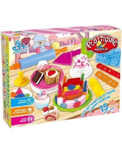 Raya Toys - Set de jucării cu matrițe, Cake - 1