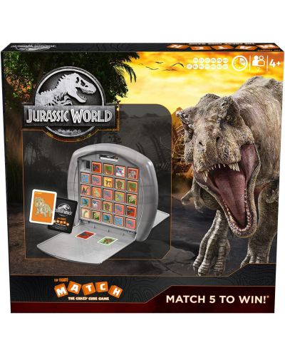 Joc cu cărți și cuburi Top Trumps Match - Jurassic World - 1