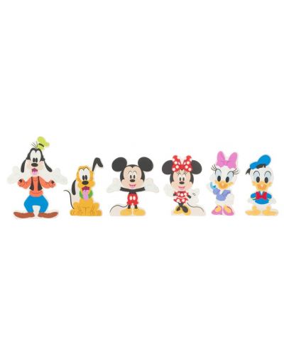 Set de joc Orange Tree Toys - Disney 100 figurine din lemn, Mickey și prietenii - 4