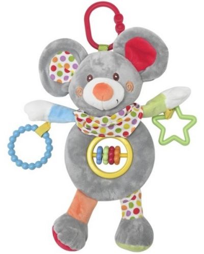 Jucărie de activitate Lorelli Toys - mouse, gri - 1
