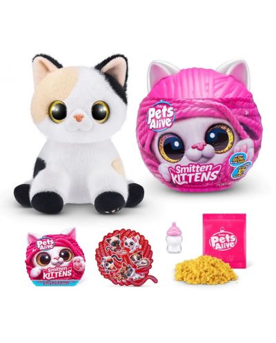 Set de joacă Zuru Pets Alive - Kitten Surprise cu accesorii, asortiment - 3