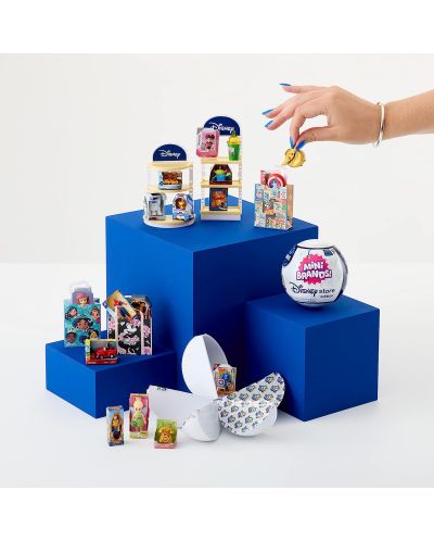 Set de jucării Zuru Mini Brands - Mingea cu 5 figurine Disney surpriză, asortiment - 7
