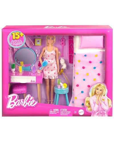 Set de joacă Barbie - Dormitorul lui Barbie - 7