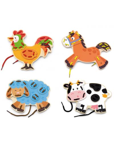 Set de jucării Viga - Animale de companie cu legături - 2