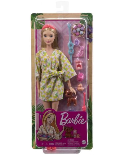Set de joc Barbie Wellness - Timp pentru pedichiură - 2