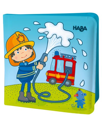 Haba Jucărie de baie - Carte magică, pompieri - 2